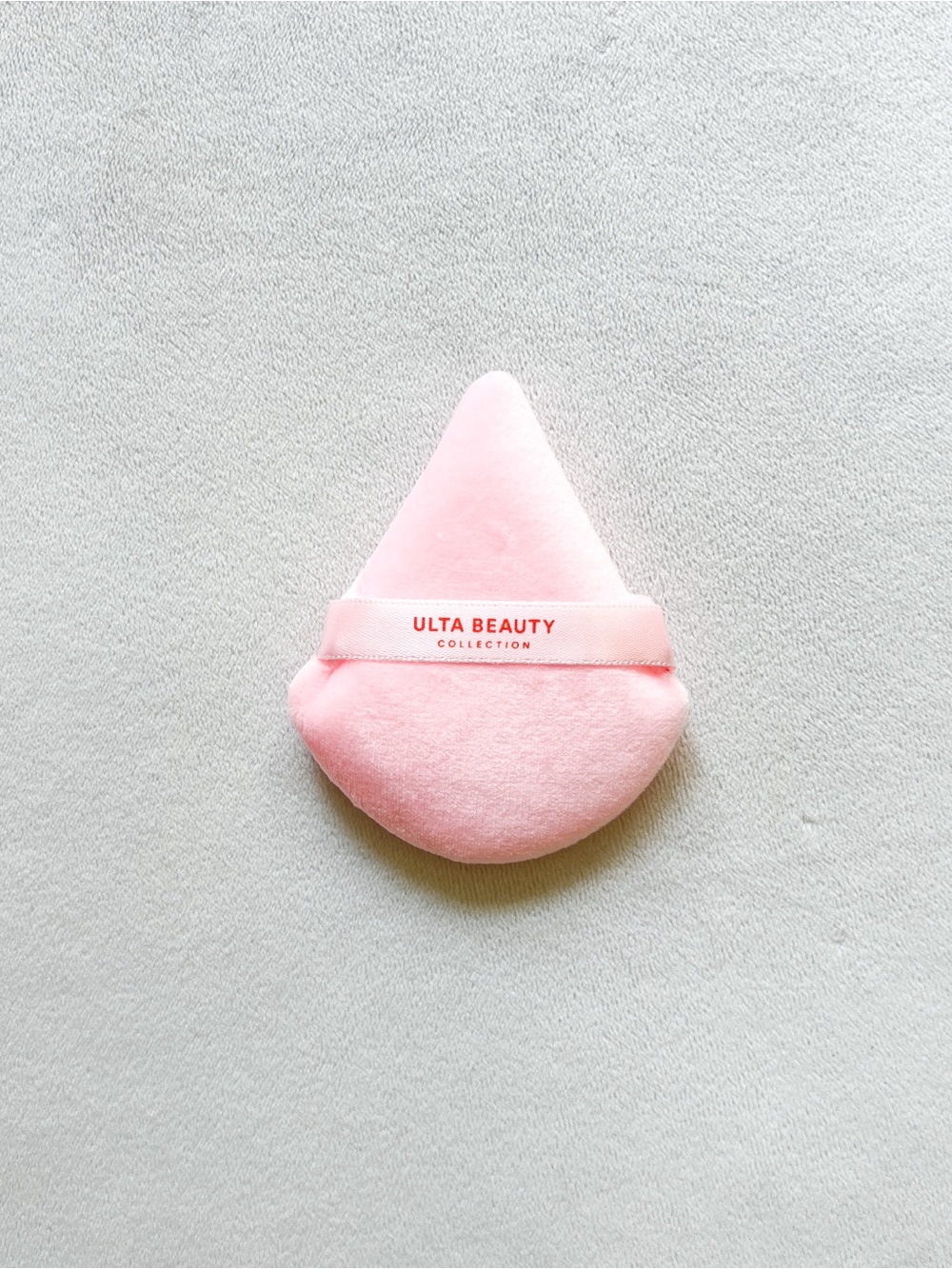 Ulta Beauty Pink Teardrop Makeup Pad